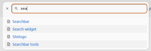 Nuropa Quick Search Results