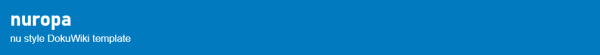 Nuropa Titlebar